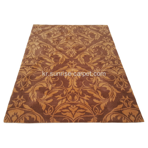 클래식 디자인의 폴리 에스터 인쇄 카펫